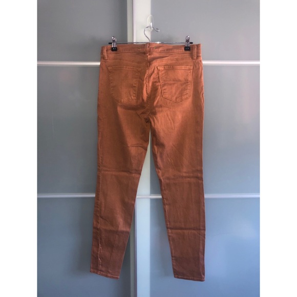J Brand Superskinny Brown Jeans - Picture 3 of 10